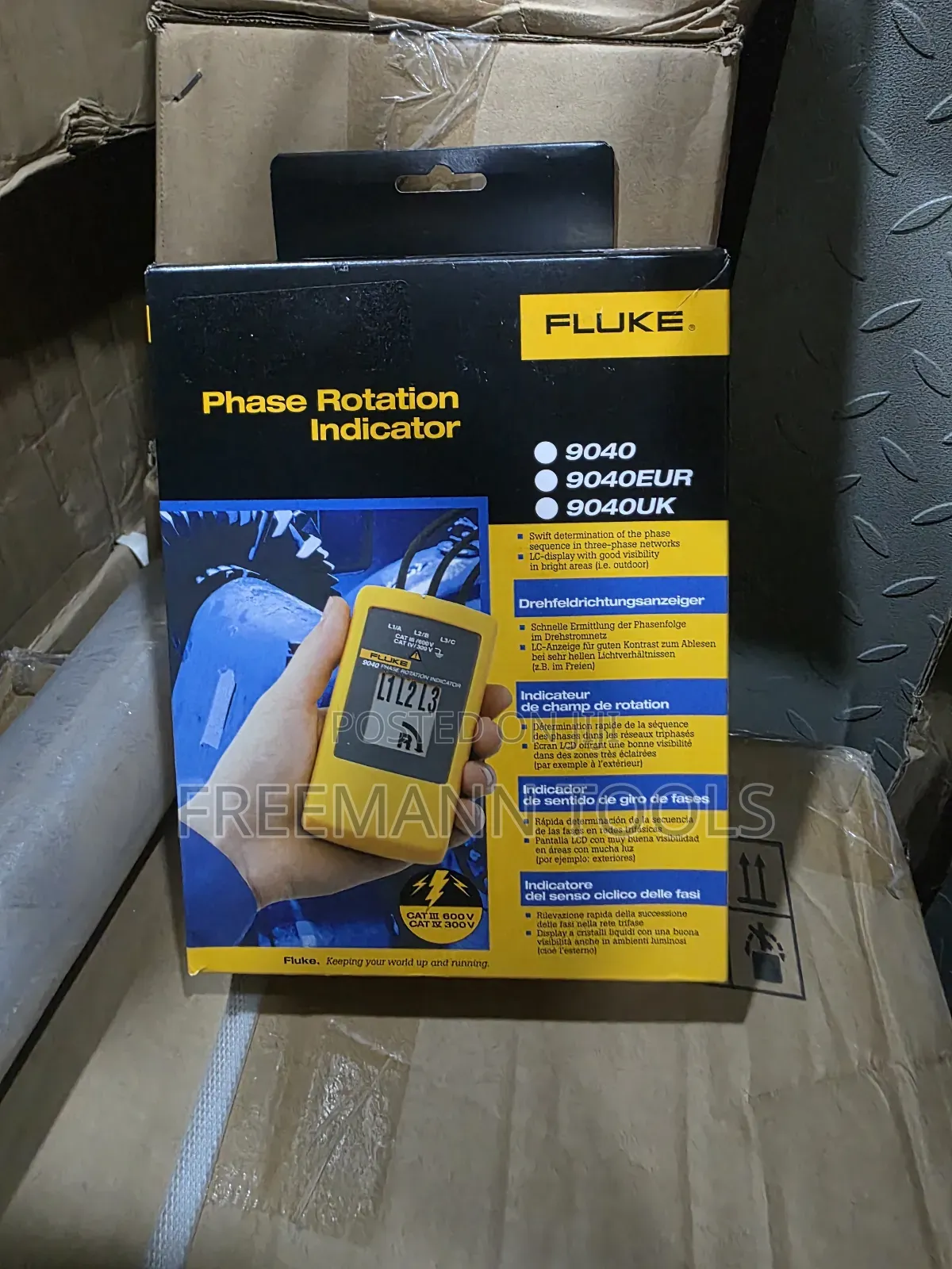 Fluke 9040 Phase Rotation Indicator