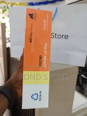 New Tecno Spark 40 Pro 128 GB Black