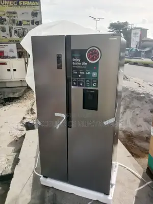 Hisense Inverter Side by Side Refrigerator 1year Warranty