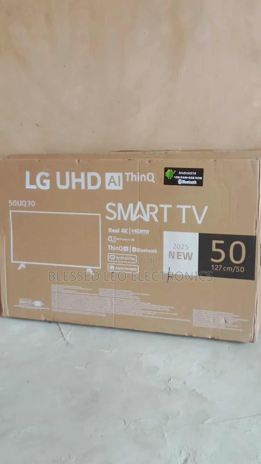 50 Inches Smart Lg Freamless Tv