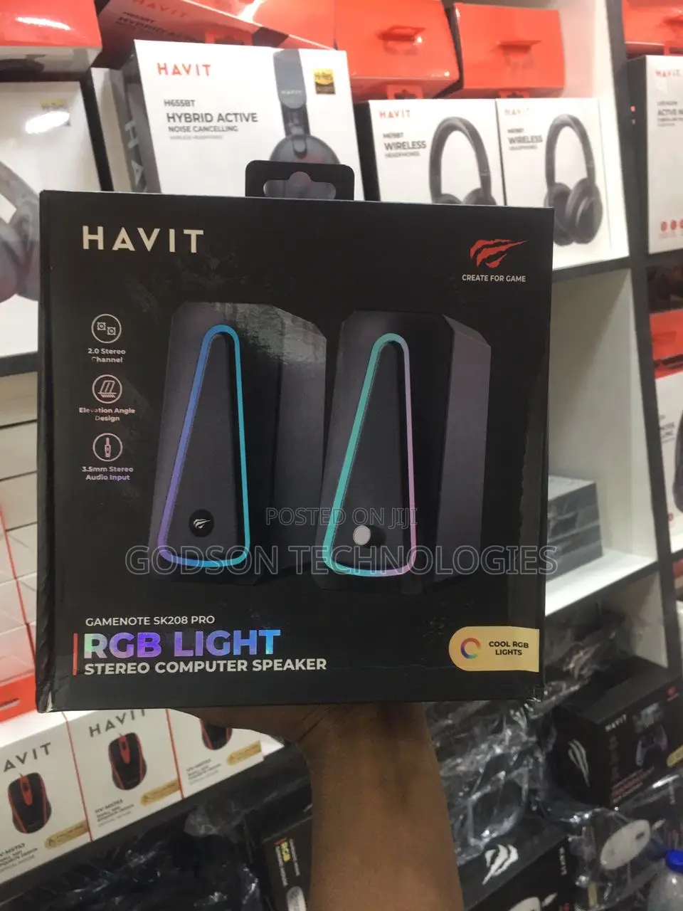 Havit RGB Light Stereo Computer Speaker