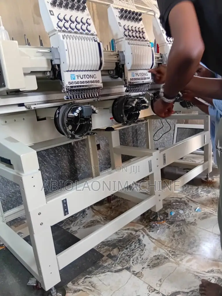 Futong Four Head Computerized Monogram Embroidery Machine 400x400mm