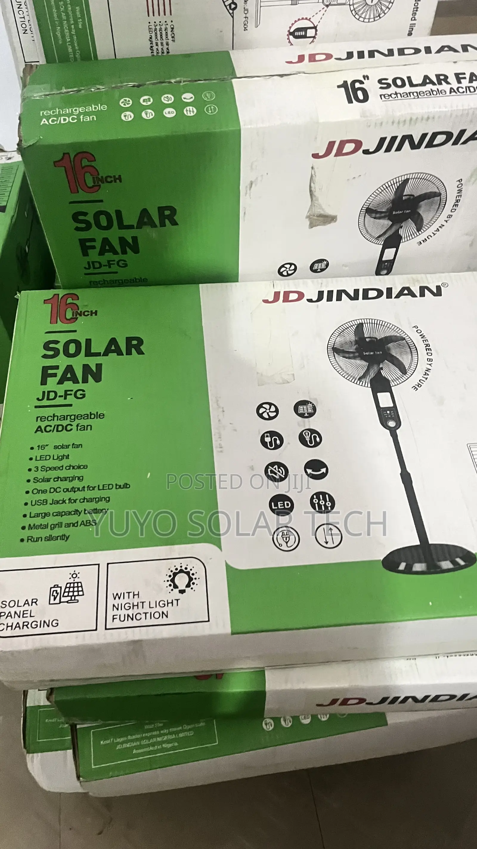 16 “ Solar Fan