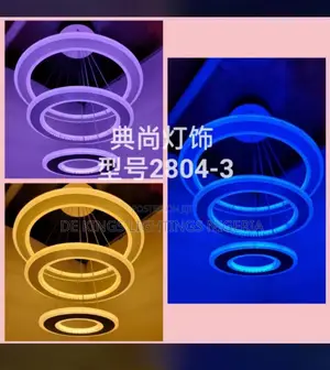 3 Ring Led Chandelier