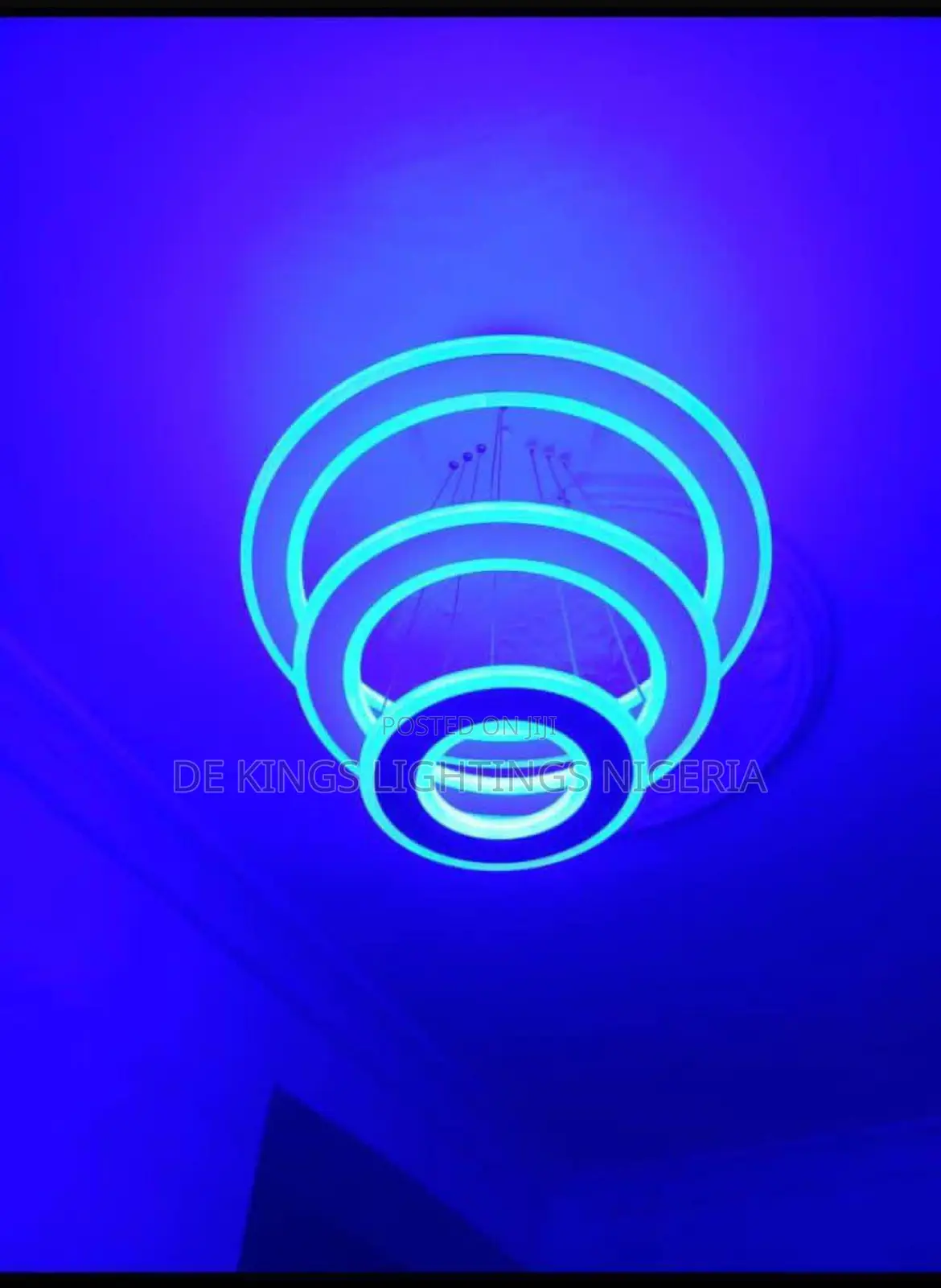 3 Ring Led Chandelier