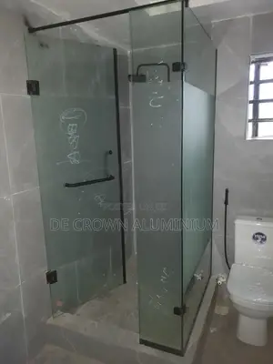 Bathroom Glass Door Cubicle L 