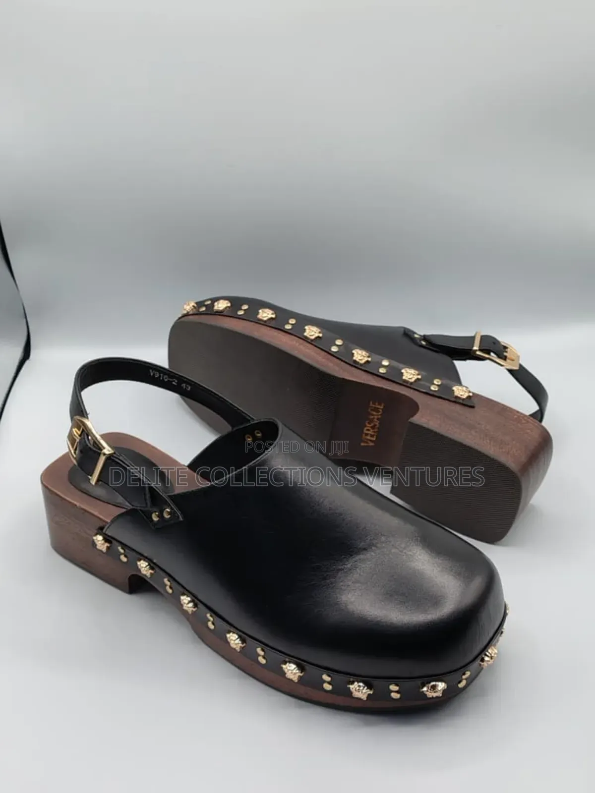 Brand Versace Clogs Available
