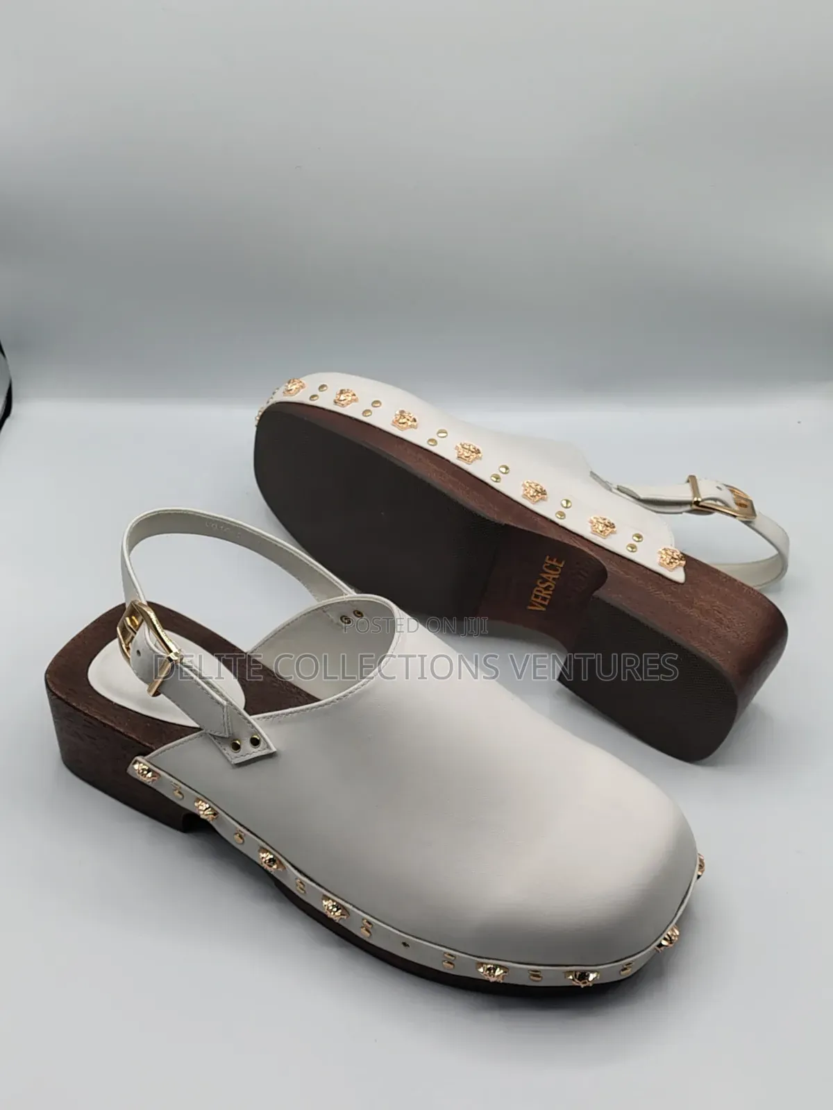 Brand Versace Clogs Available