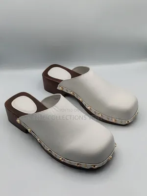 Brand Versace Clogs Available