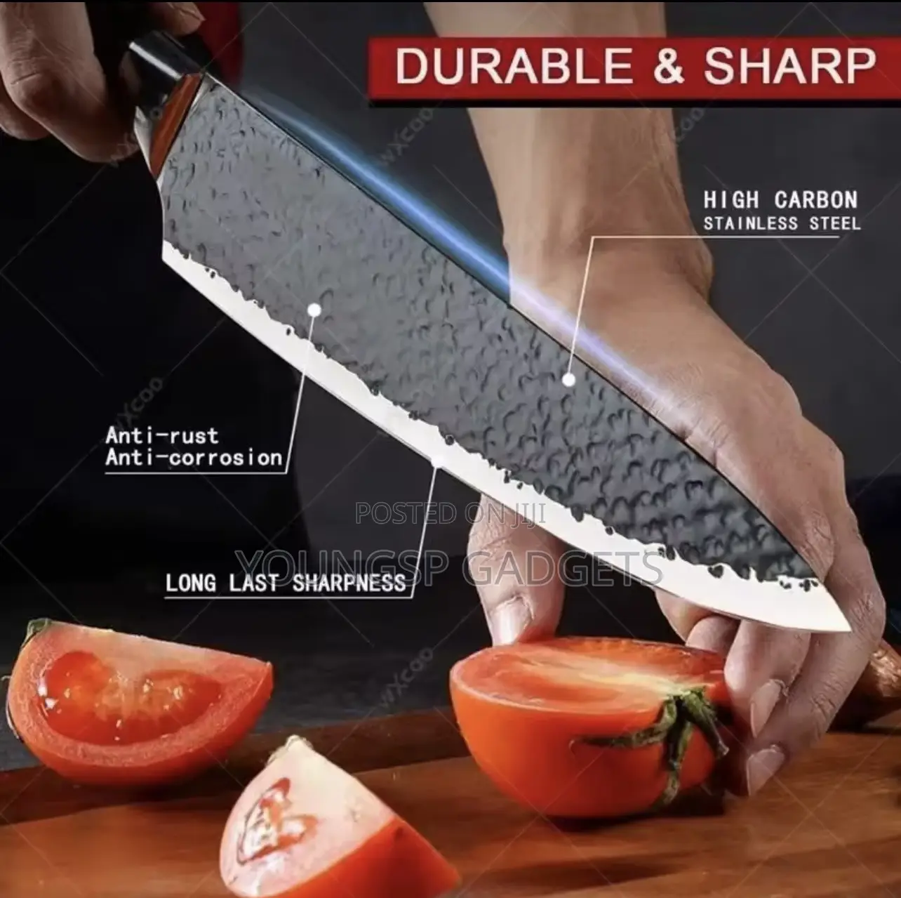 Multifunctional Powerful Kitchen Knife and Scissors Set
