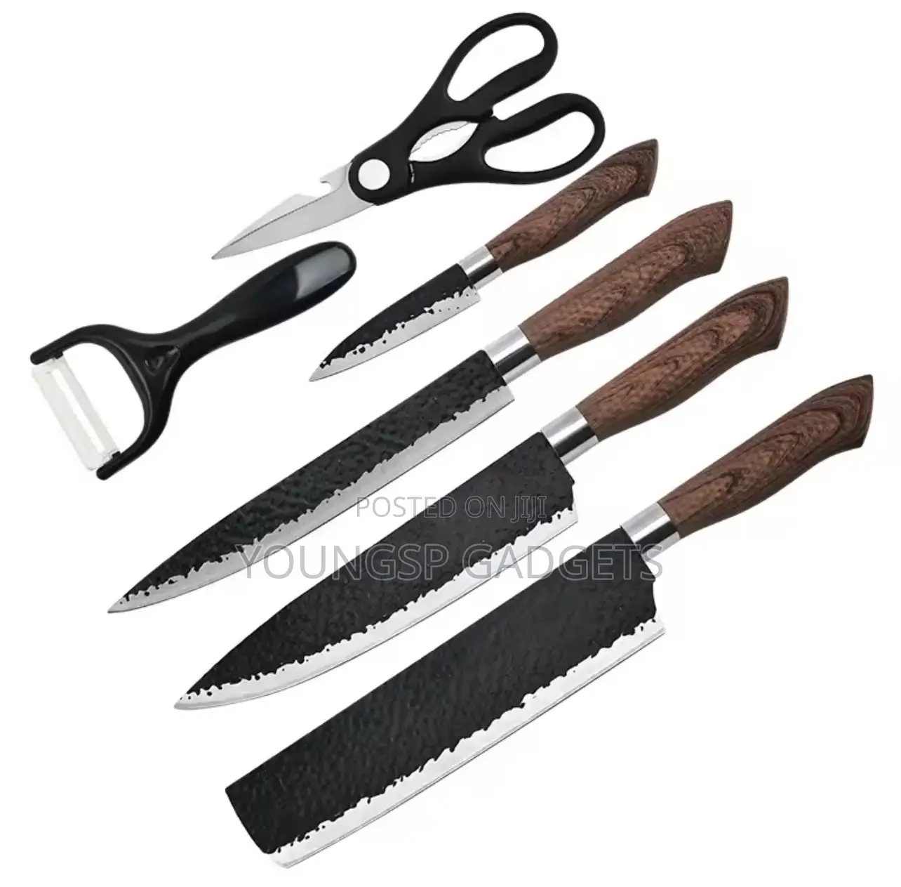 Multifunctional Powerful Kitchen Knife and Scissors Set