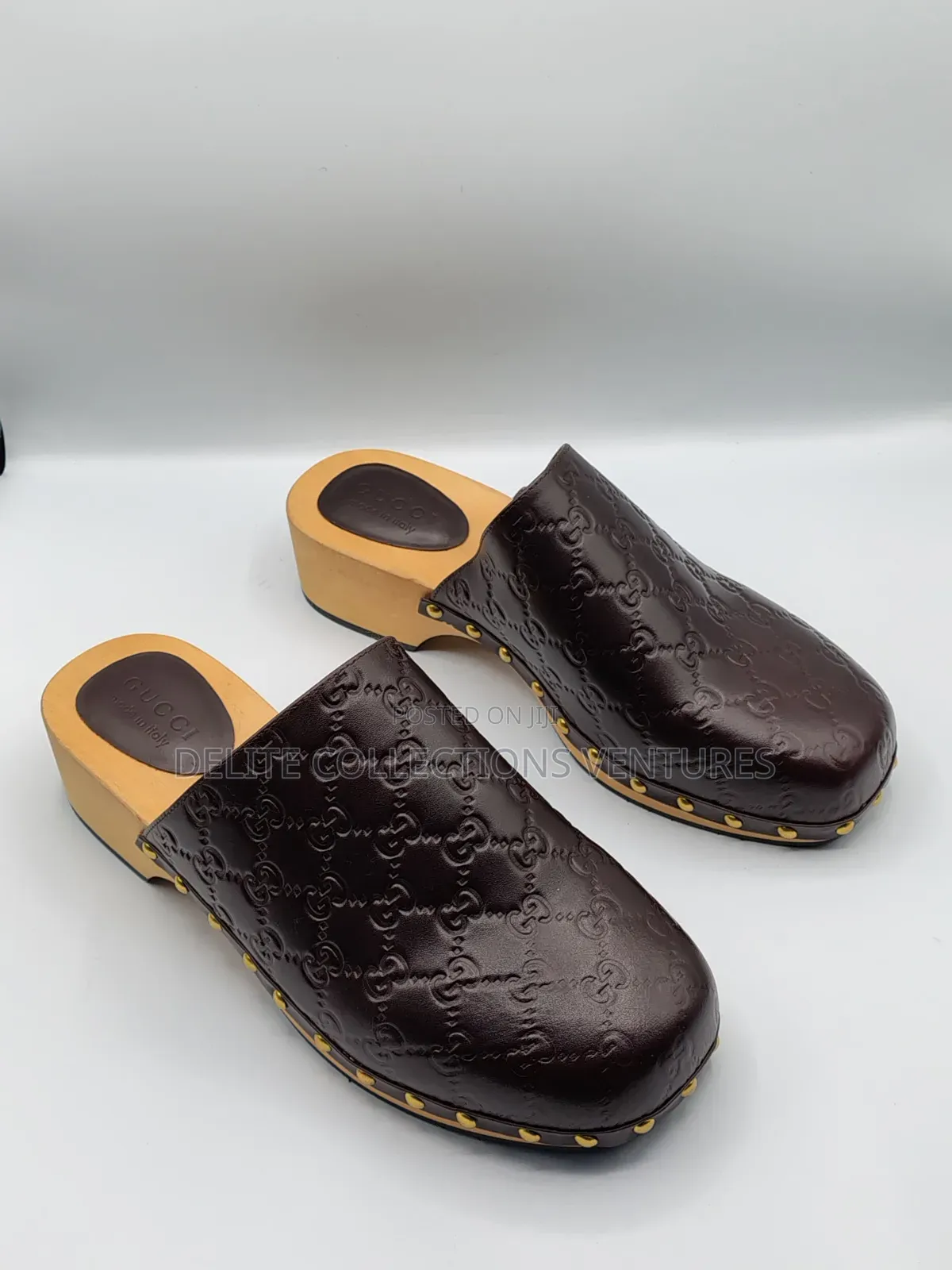 Brand Gucci Clogs Available