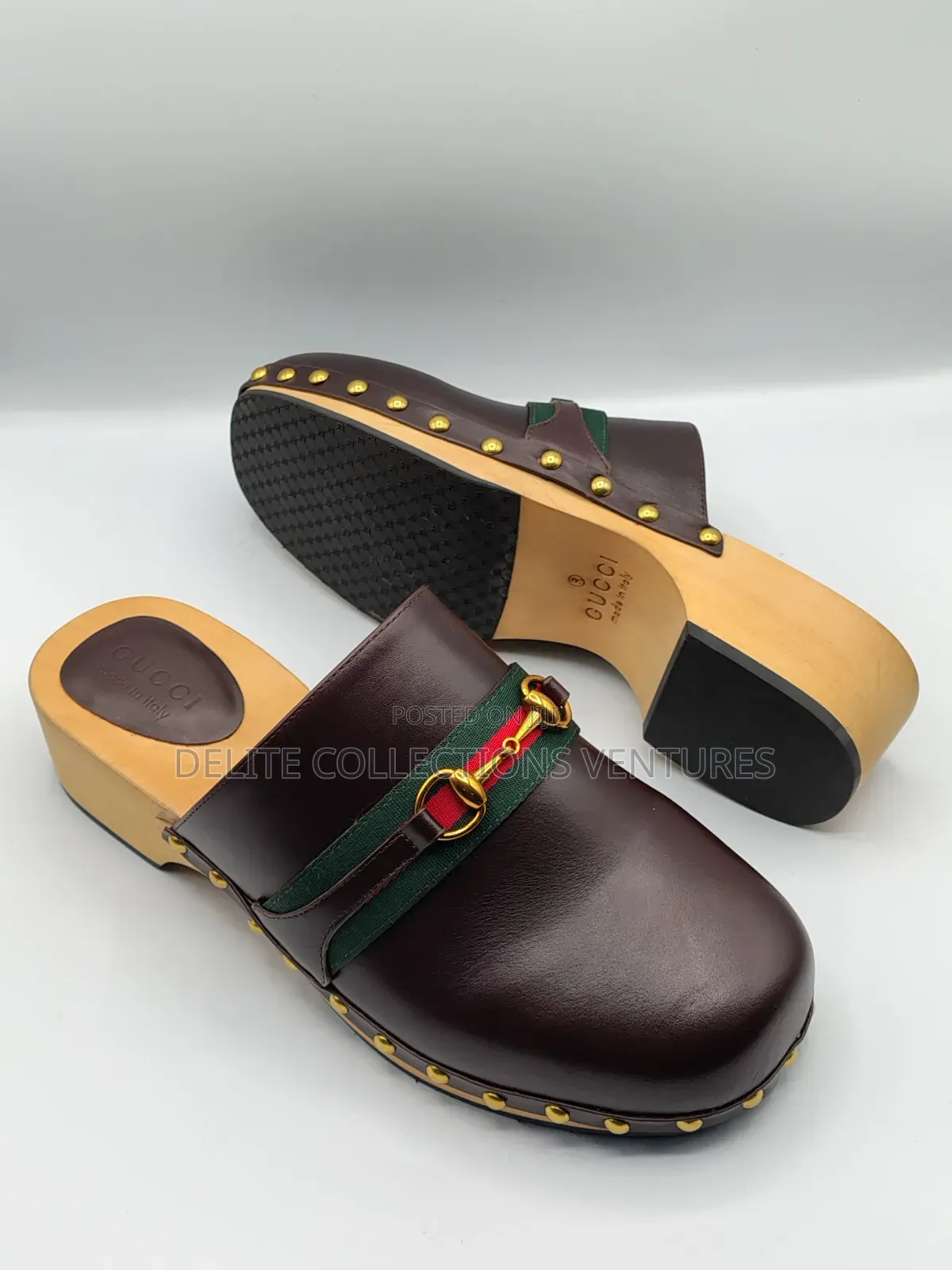 Brand Gucci Clogs Available