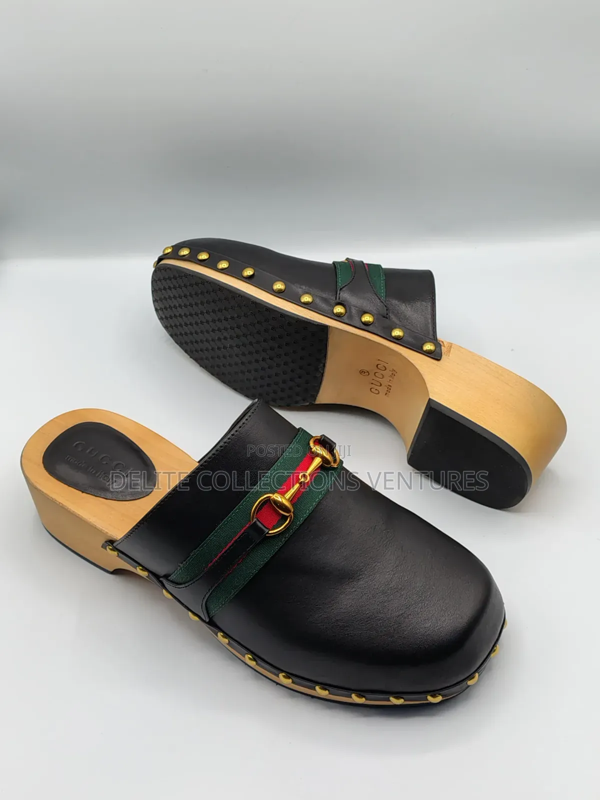 Brand Gucci Clogs Available