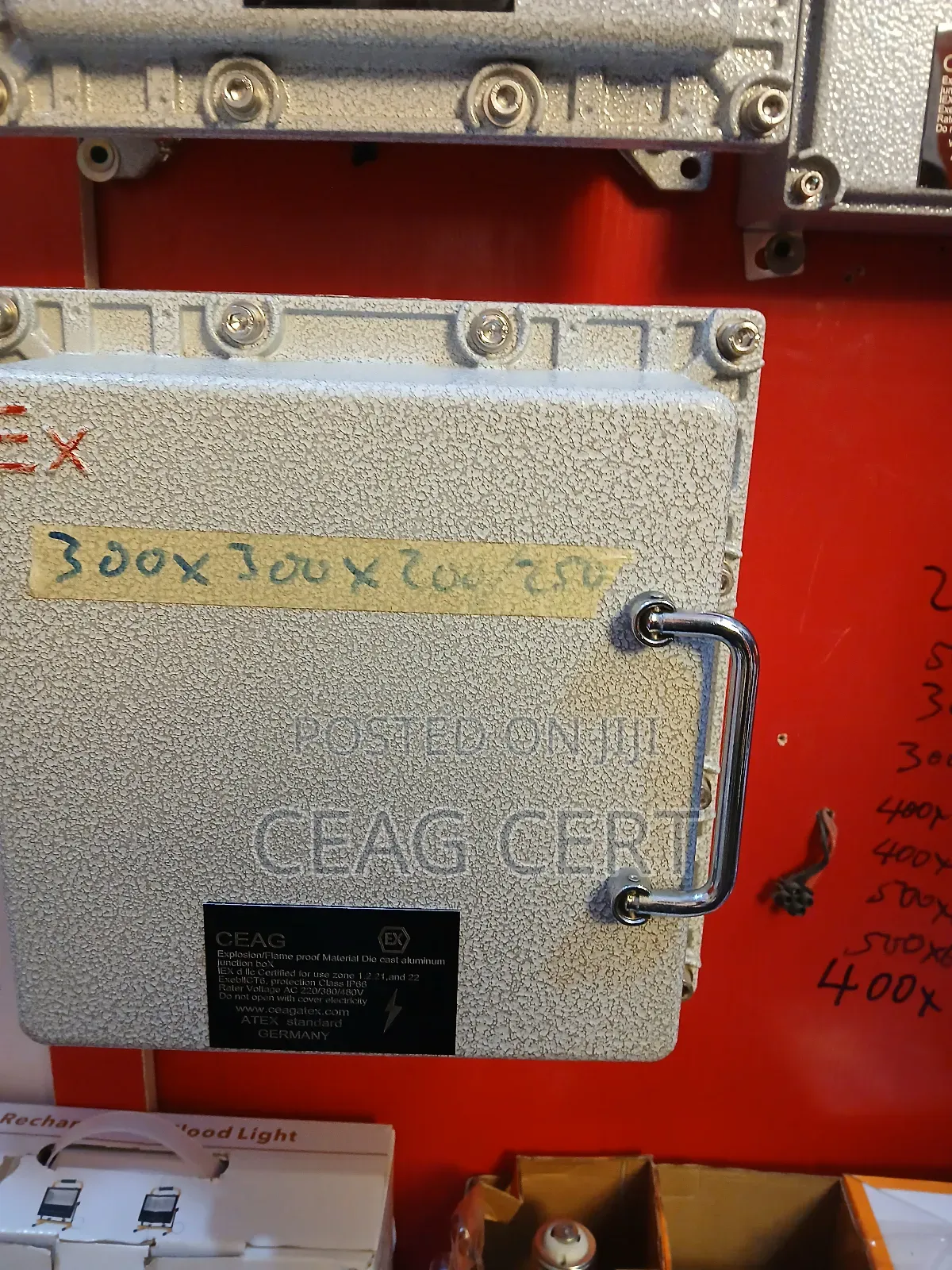 300*300*200 Ex Box Fire Proof
