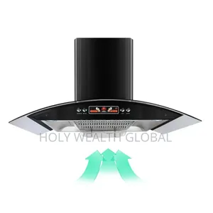Modern Glass Kitchen Chimney / Cooker Hood/ Heat Extractor Video Below
