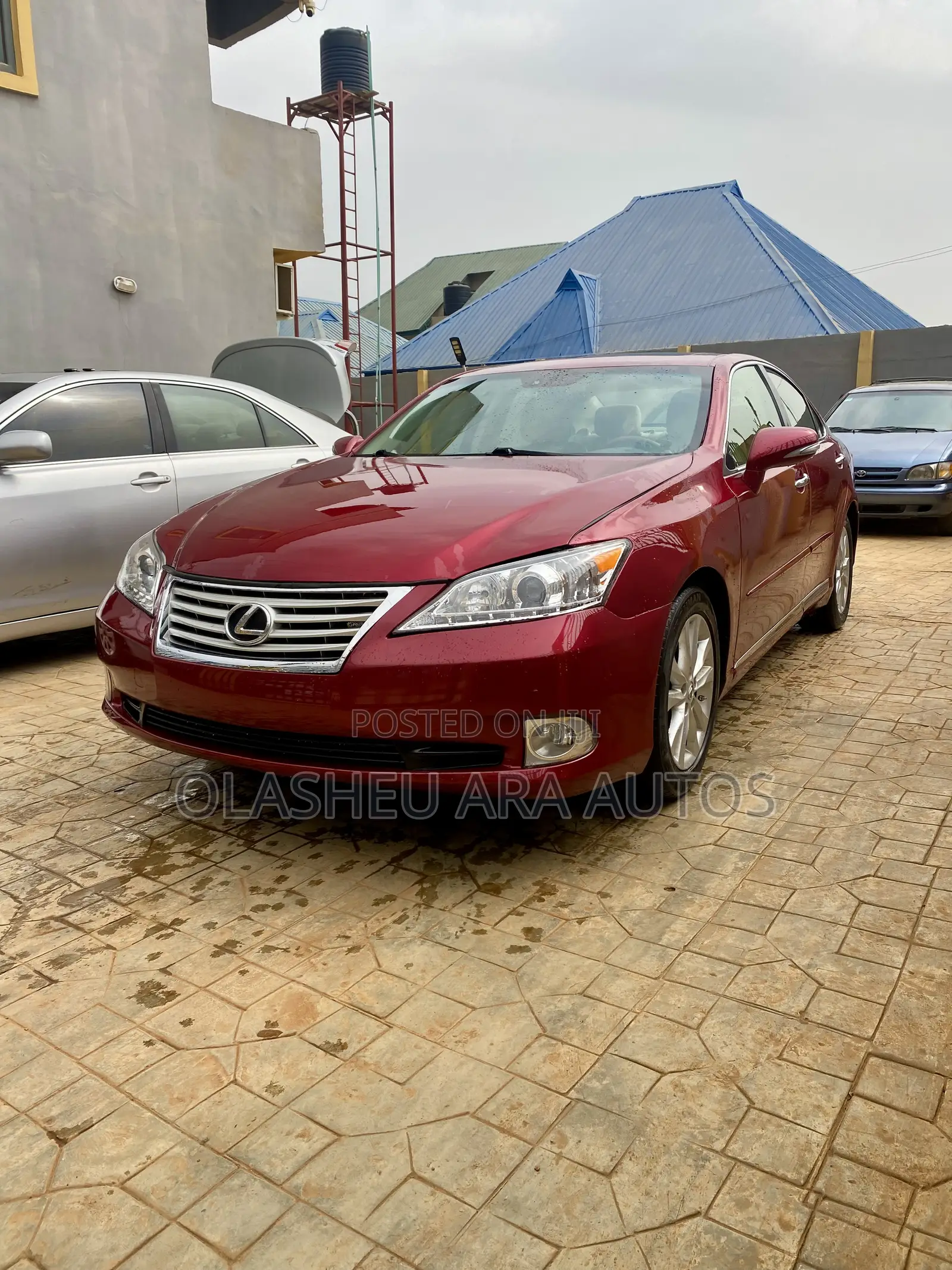 Lexus ES 350 2012 Red