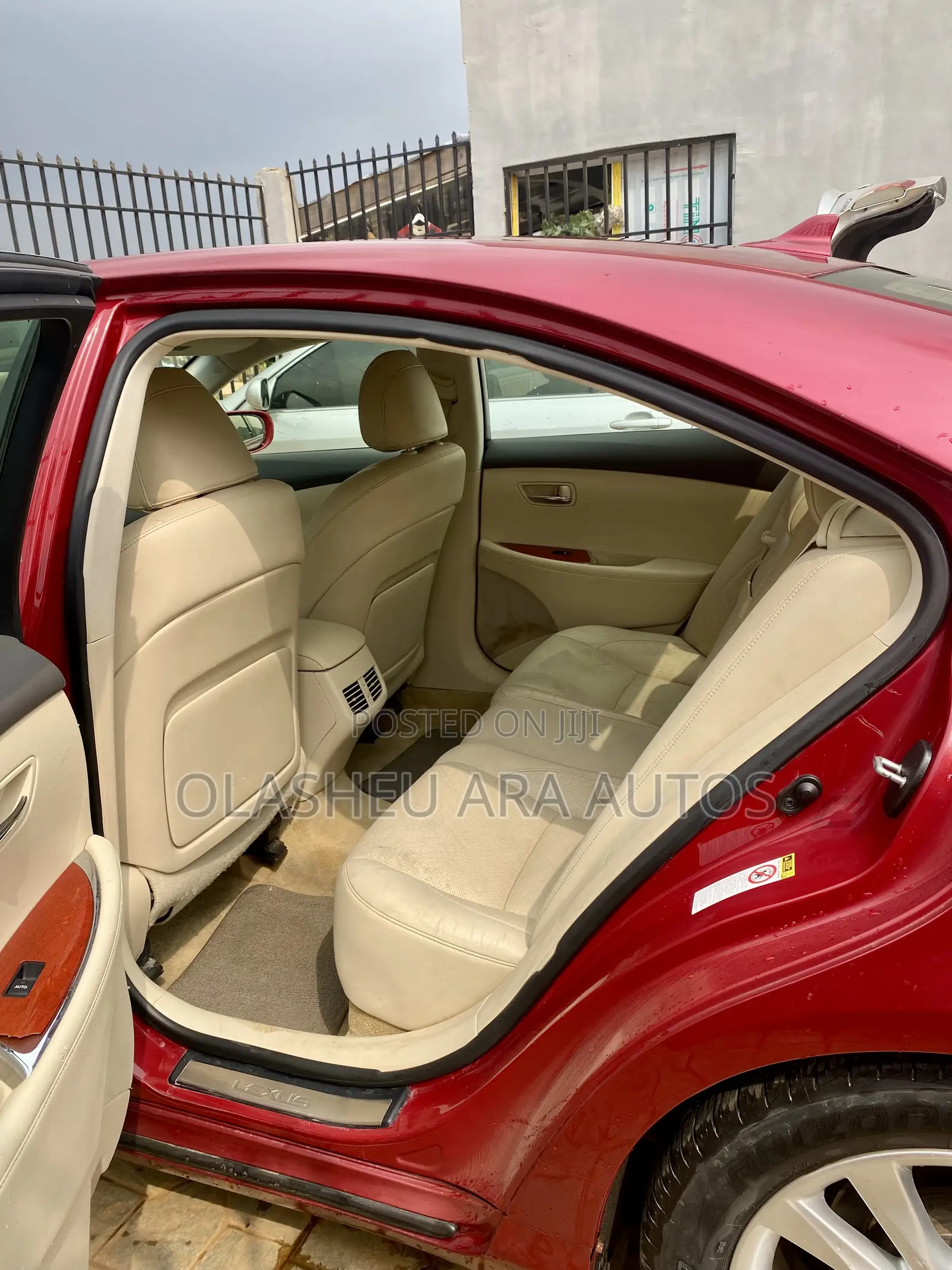 Lexus ES 350 2012 Red