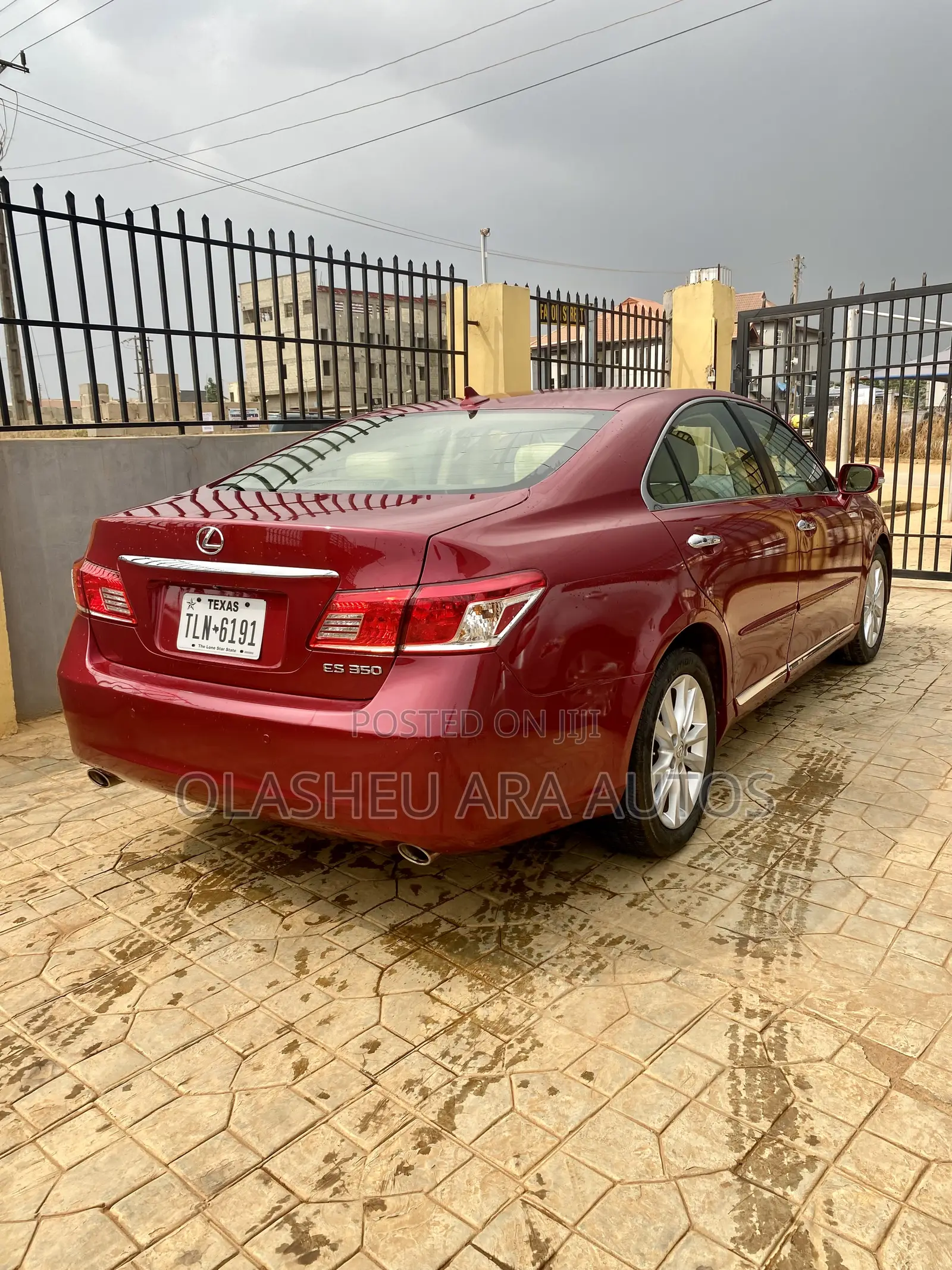 Lexus ES 350 2012 Red