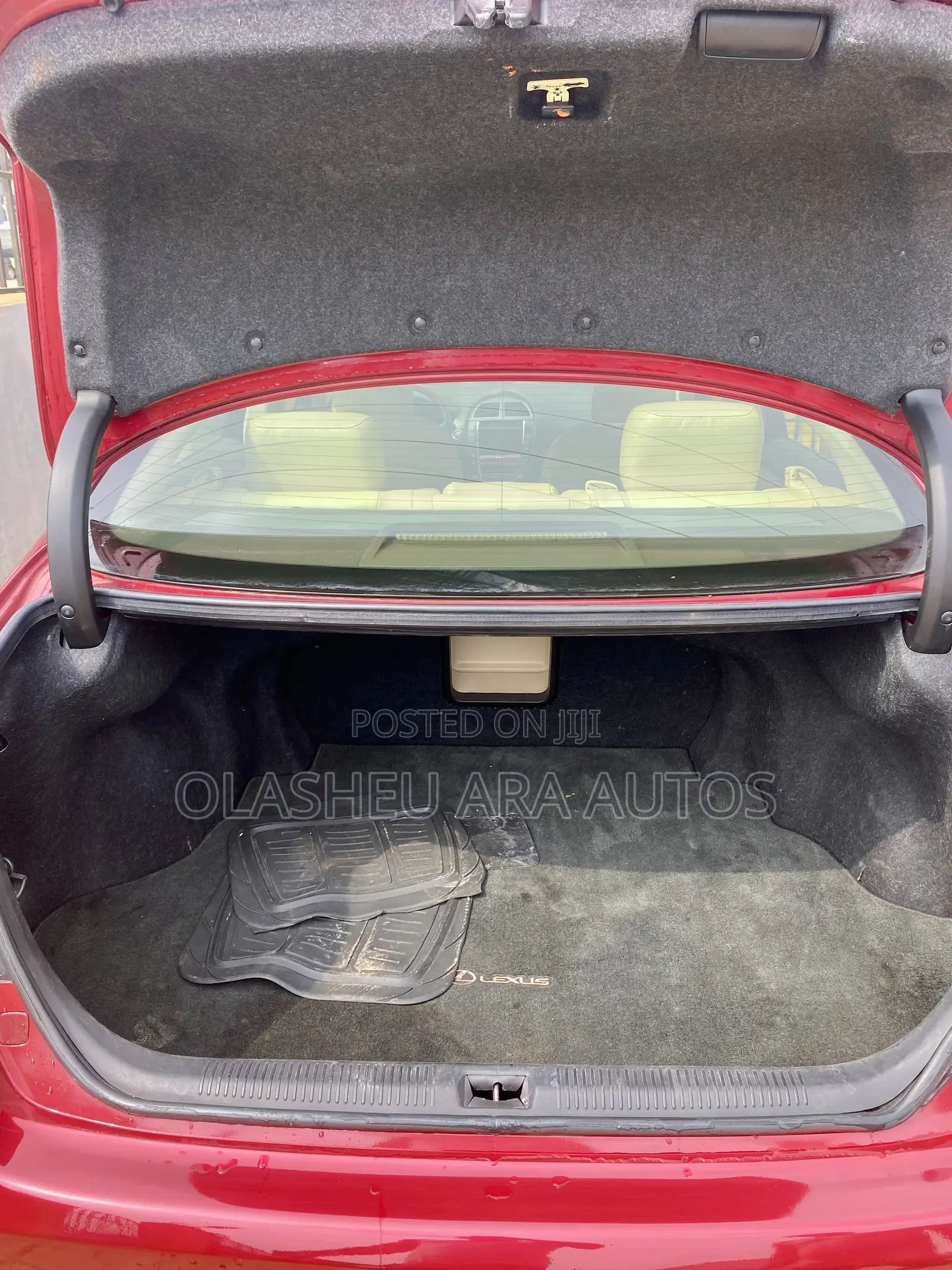 Lexus ES 350 2012 Red