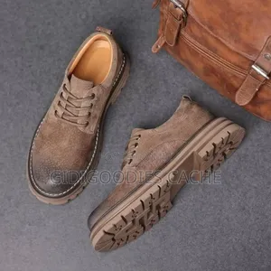 Trendy Suede Chunky Shoes