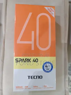 New Tecno Spark 40 256 GB Gray