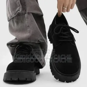 Trendy Suede Chunky Shoes