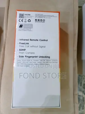 New Tecno Spark 40 Pro+ 128 GB Black
