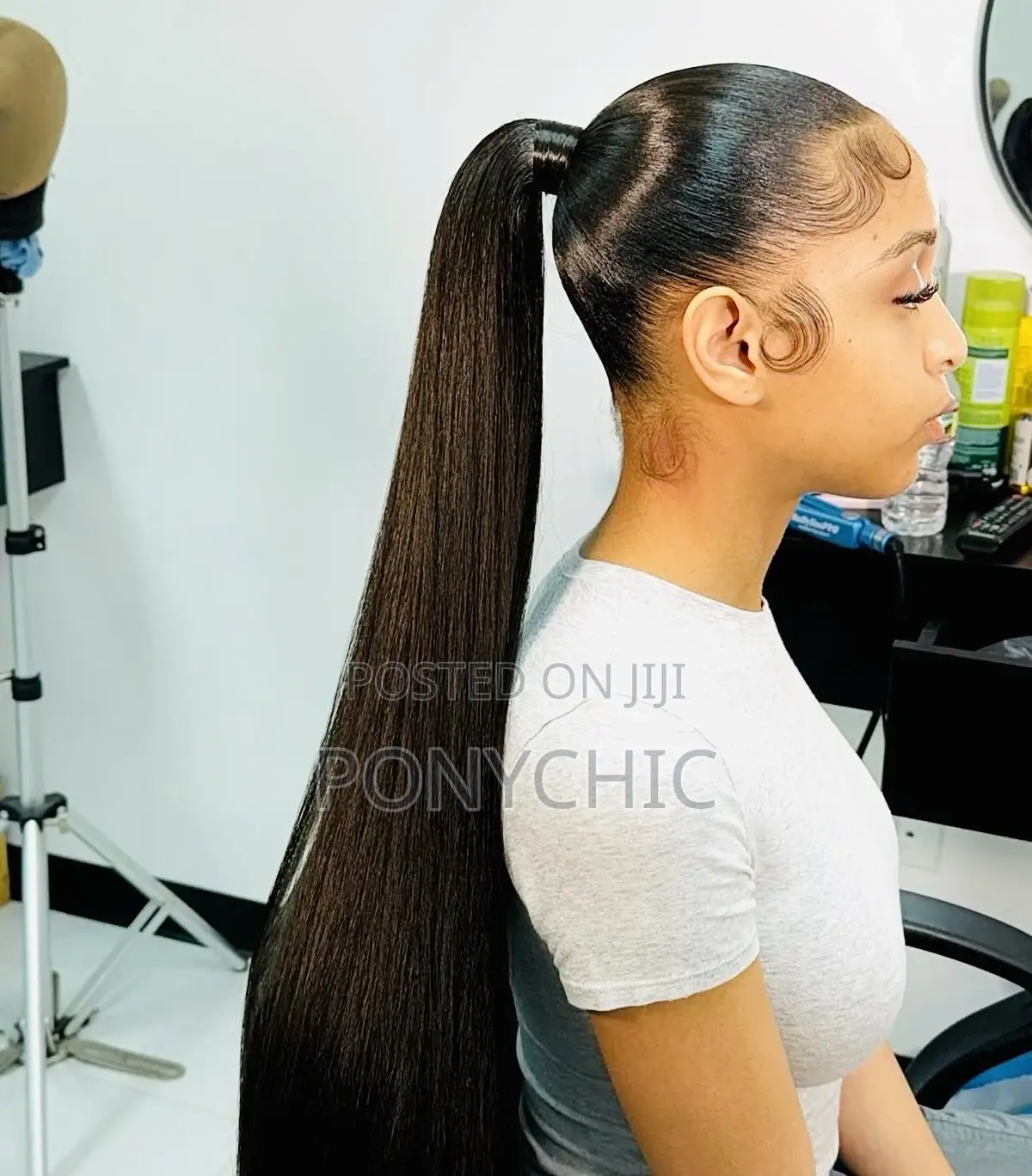 100% Blend Detachable Ponytail (Drawstring)