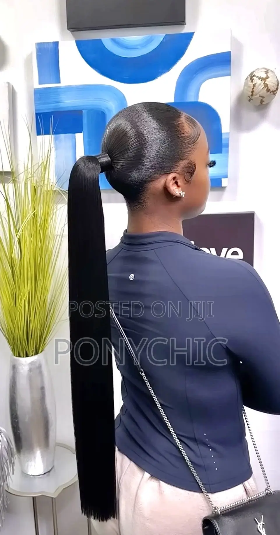 100% Blend Detachable Ponytail (Drawstring)