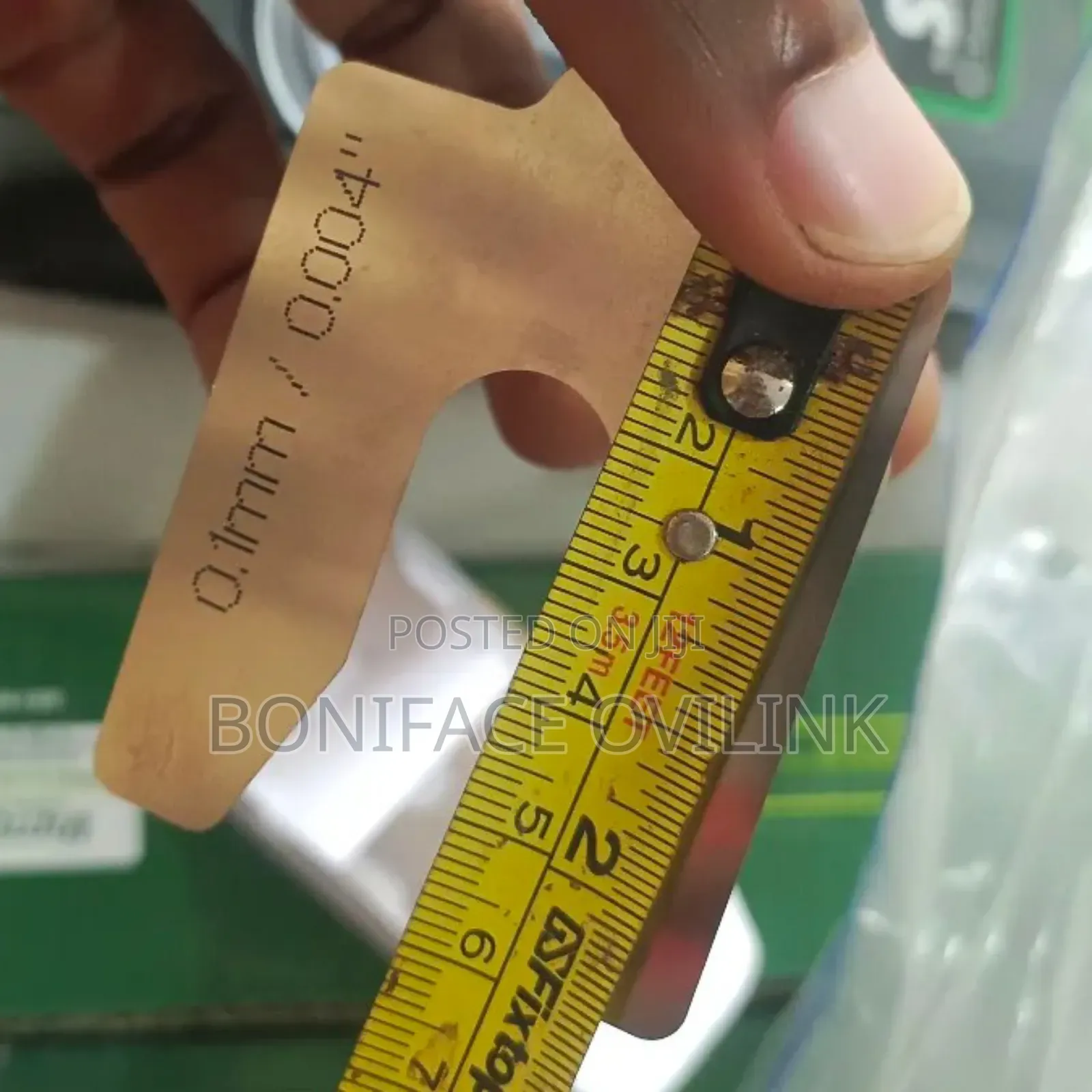 Thickness Gauge Permabloc Shim