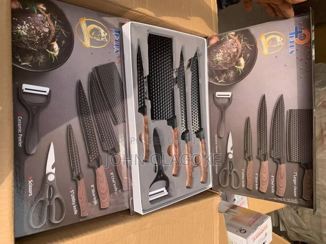 Nonstick Chef Knife Set