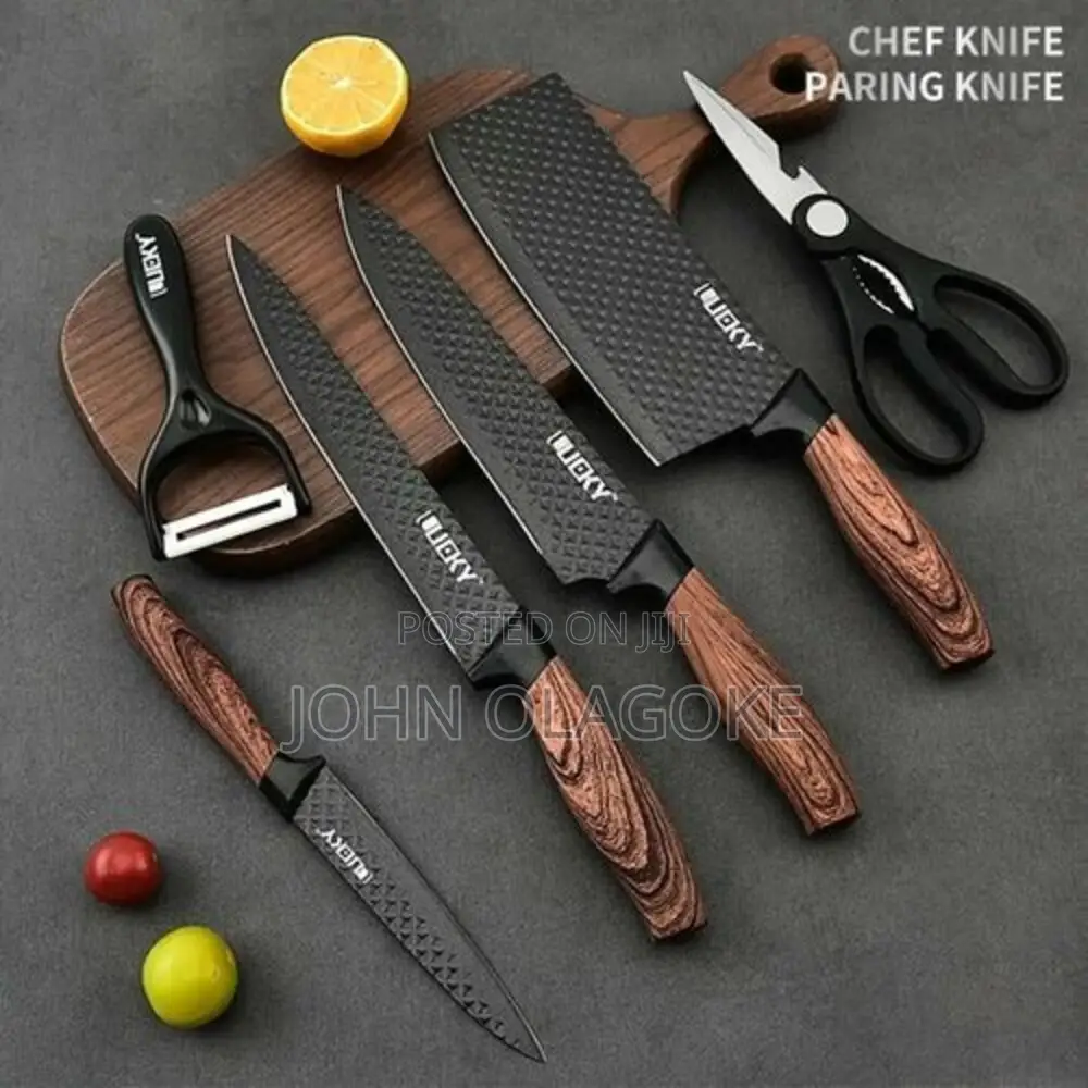 Nonstick Chef Knife Set