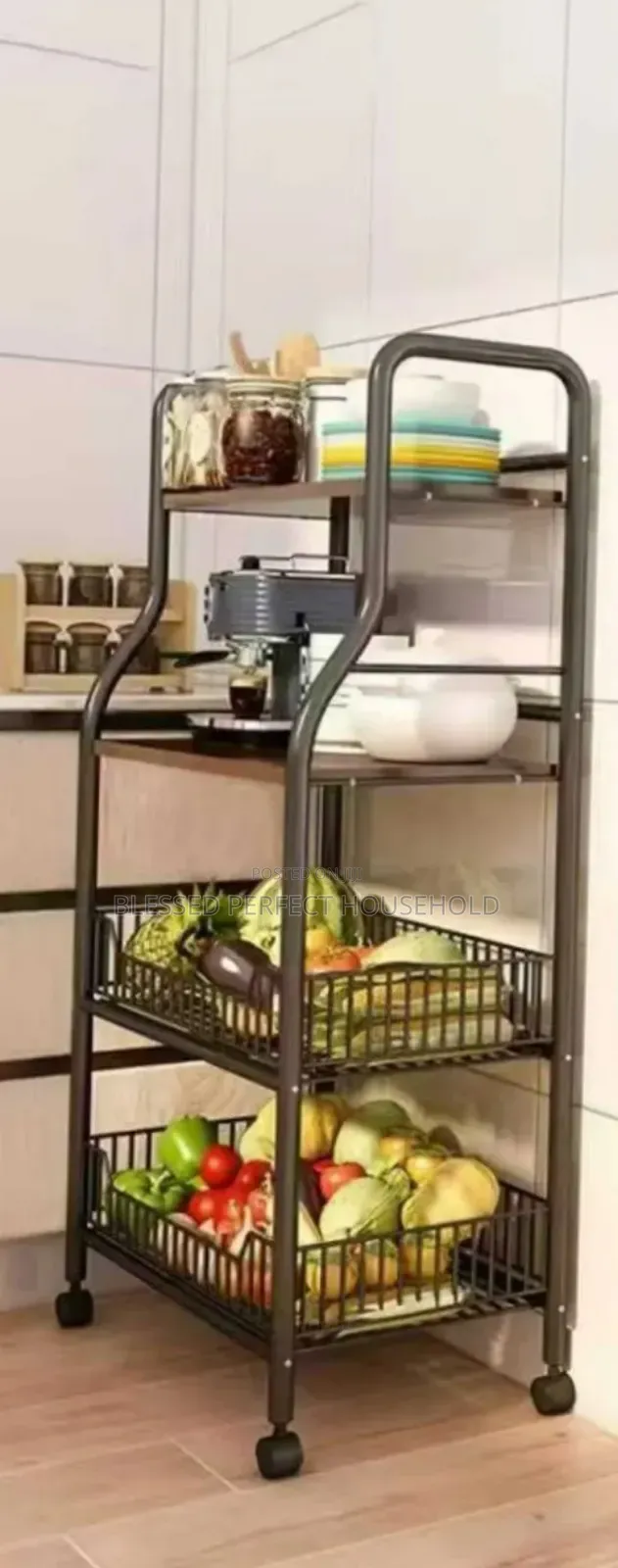 4layer Kitchen Rack