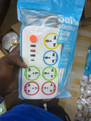 6-way Vertical Power Strip (Extended Column)