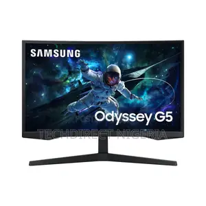 Samsung 27" Odyssey G55c, Qhd, 165hz Curved Gaming Monitor