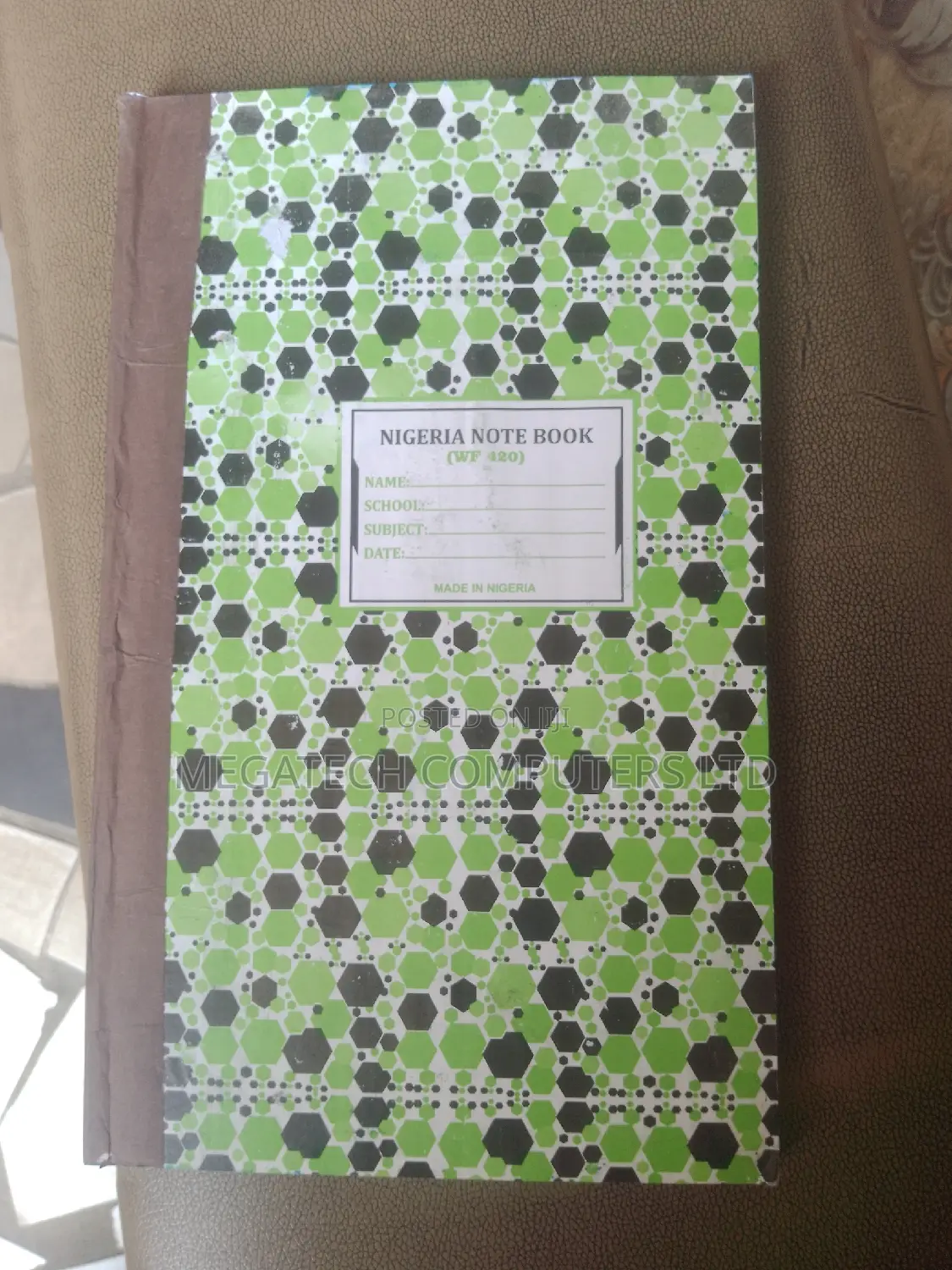Hard Cover Notebook
