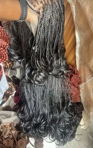 Two Step French Curls Braided Wig