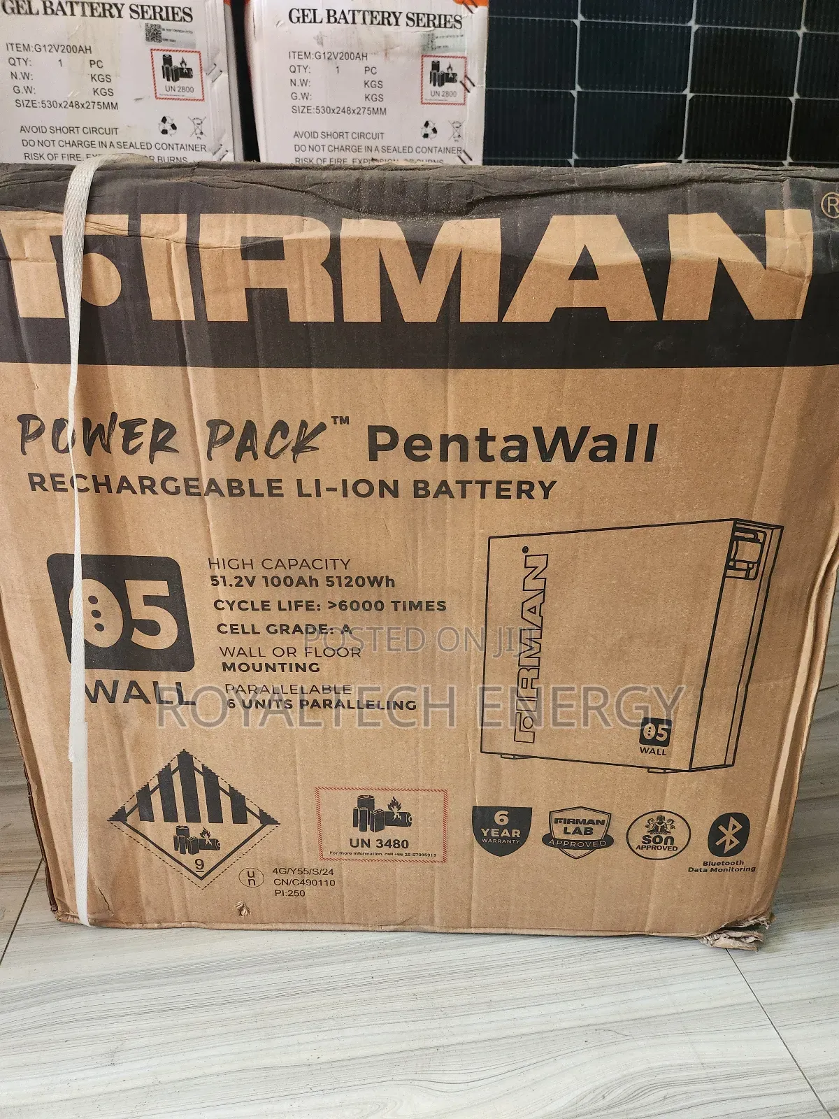 Firman 5kwh 48v Lithium Battery