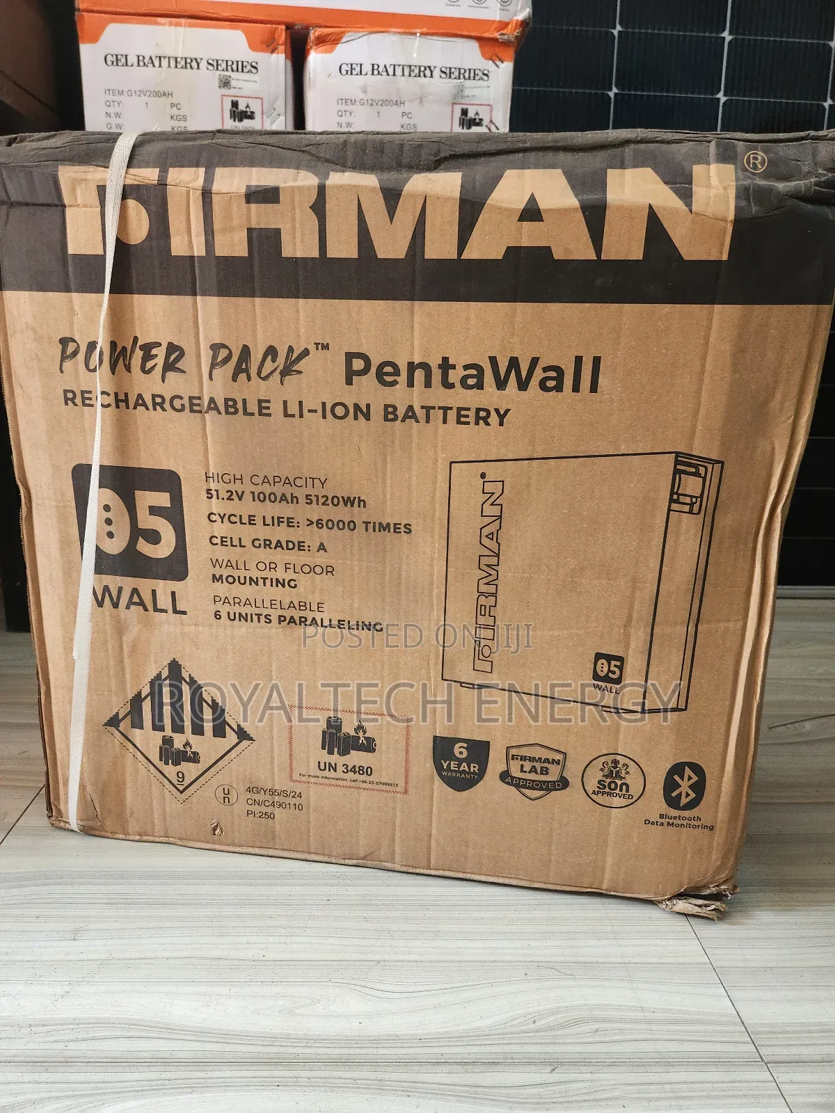 Firman 5kwh 48v Lithium Battery