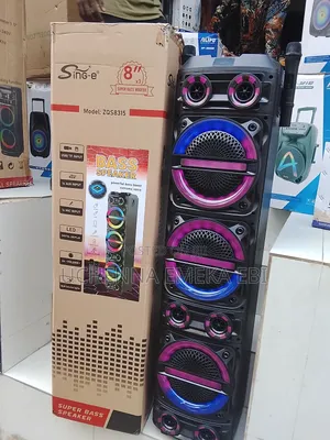 Sing-E Speaker With Bluetooth Usb Connection and 2 Mica Phone