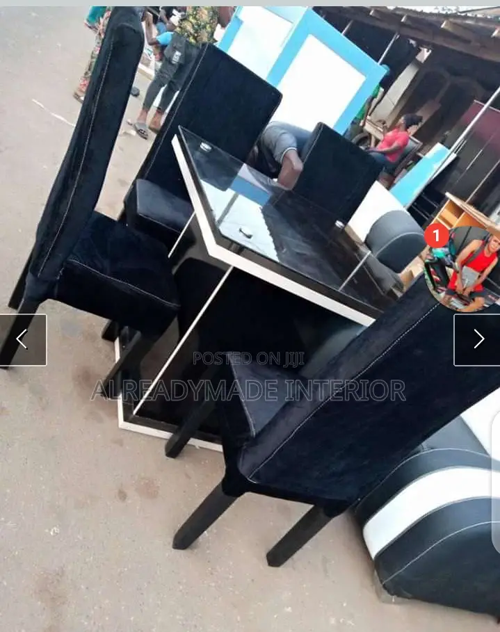 4 Chairs Dinning Set