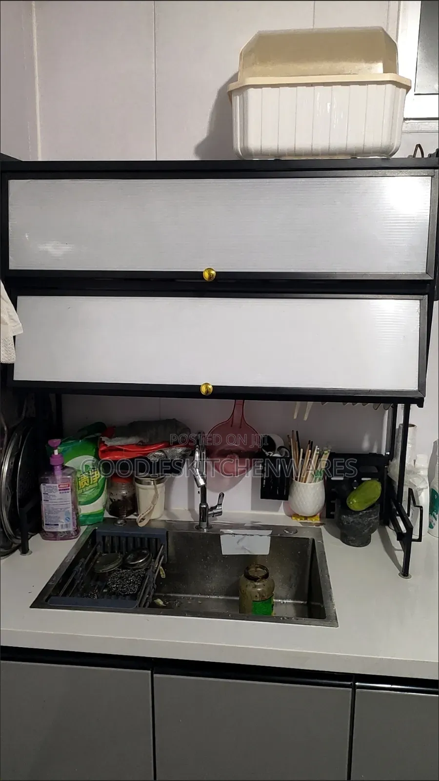 Over the Sink Double Plate Rack