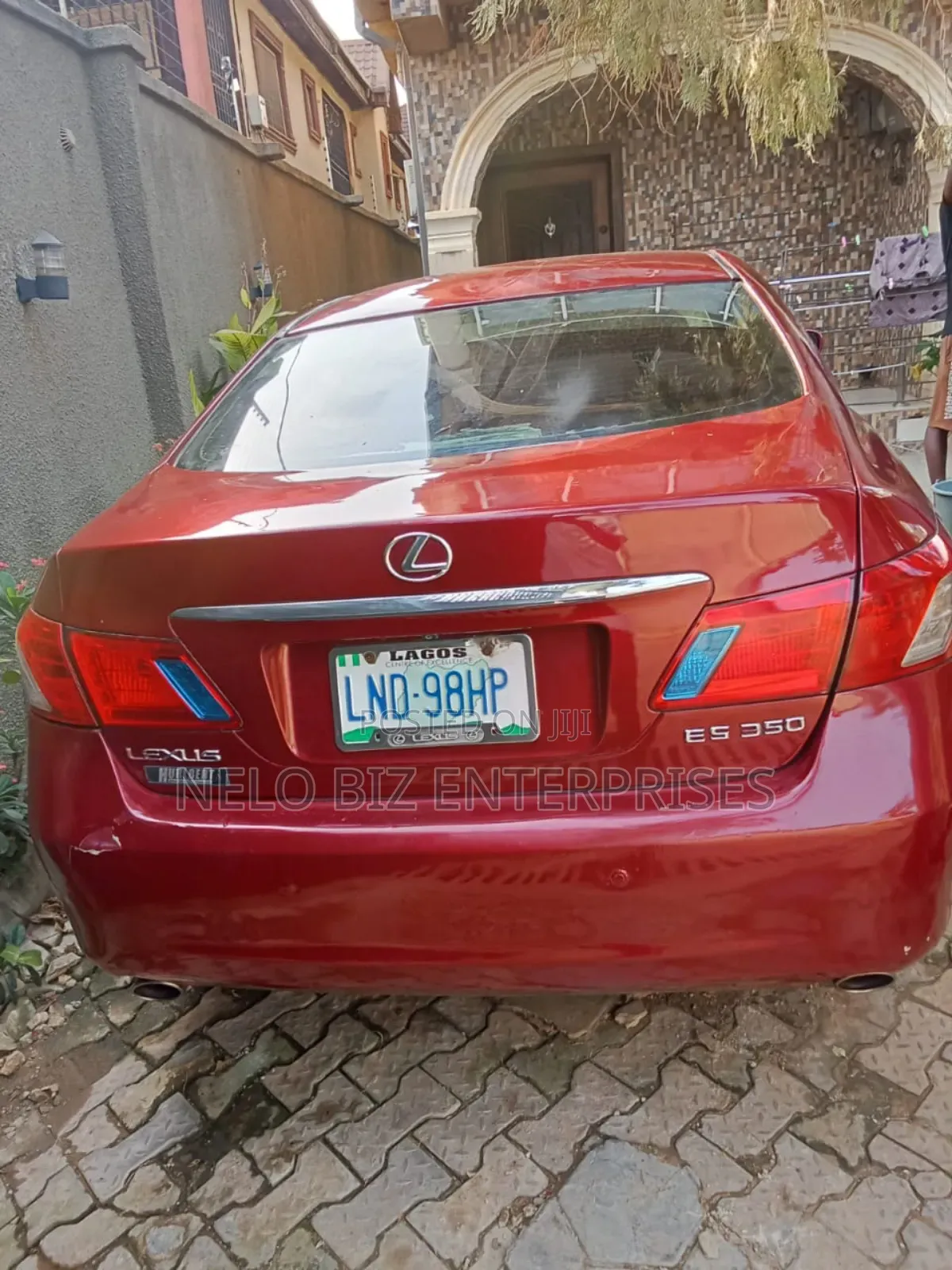 Lexus ES 350 2008 Red