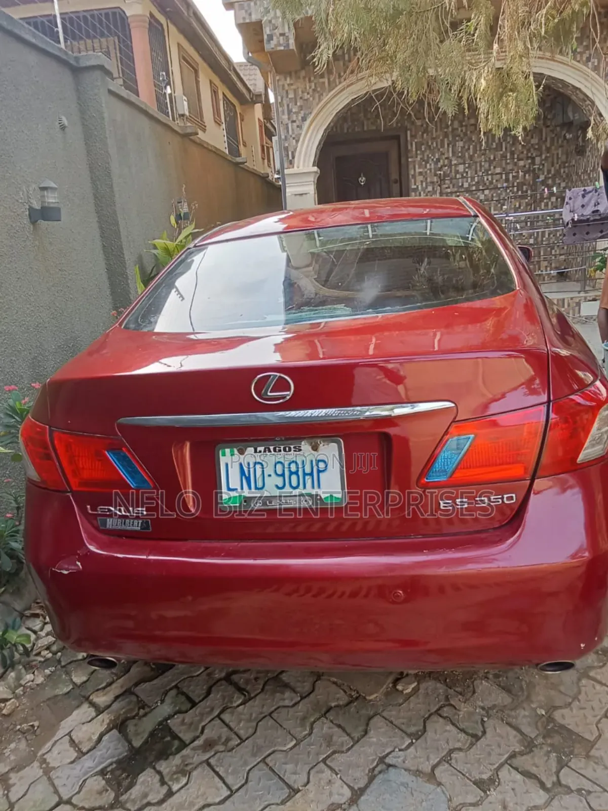 Lexus ES 350 2008 Red