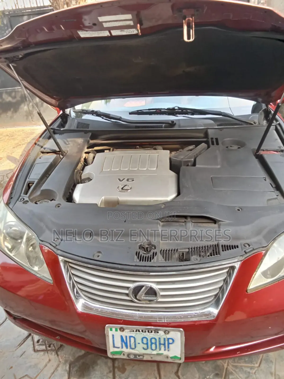 Lexus ES 350 2008 Red