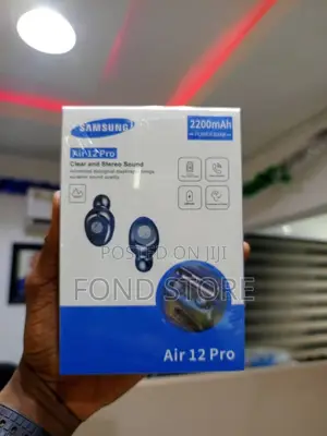 Samsung Air 12 Pro Earbudsprice: 15,000color: Black