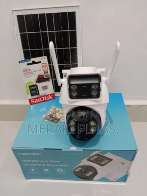 Solar Cctv, With 64 Gig Sd Card, Sim Card