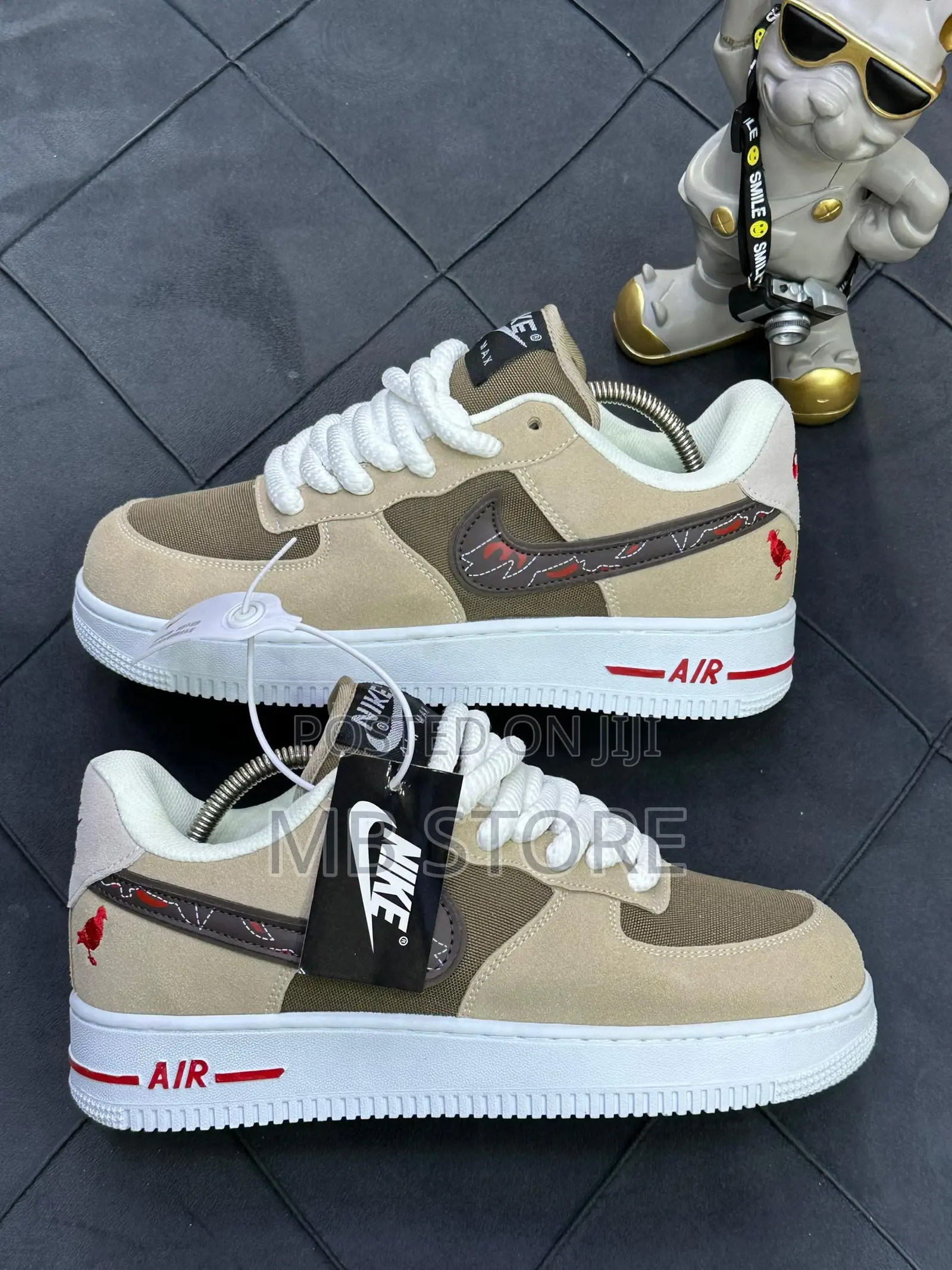 Nike Airforce 1 With Double Lace