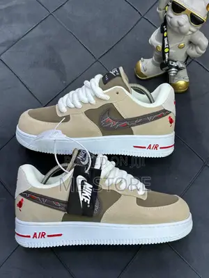 Nike Airforce 1 With Double Lace